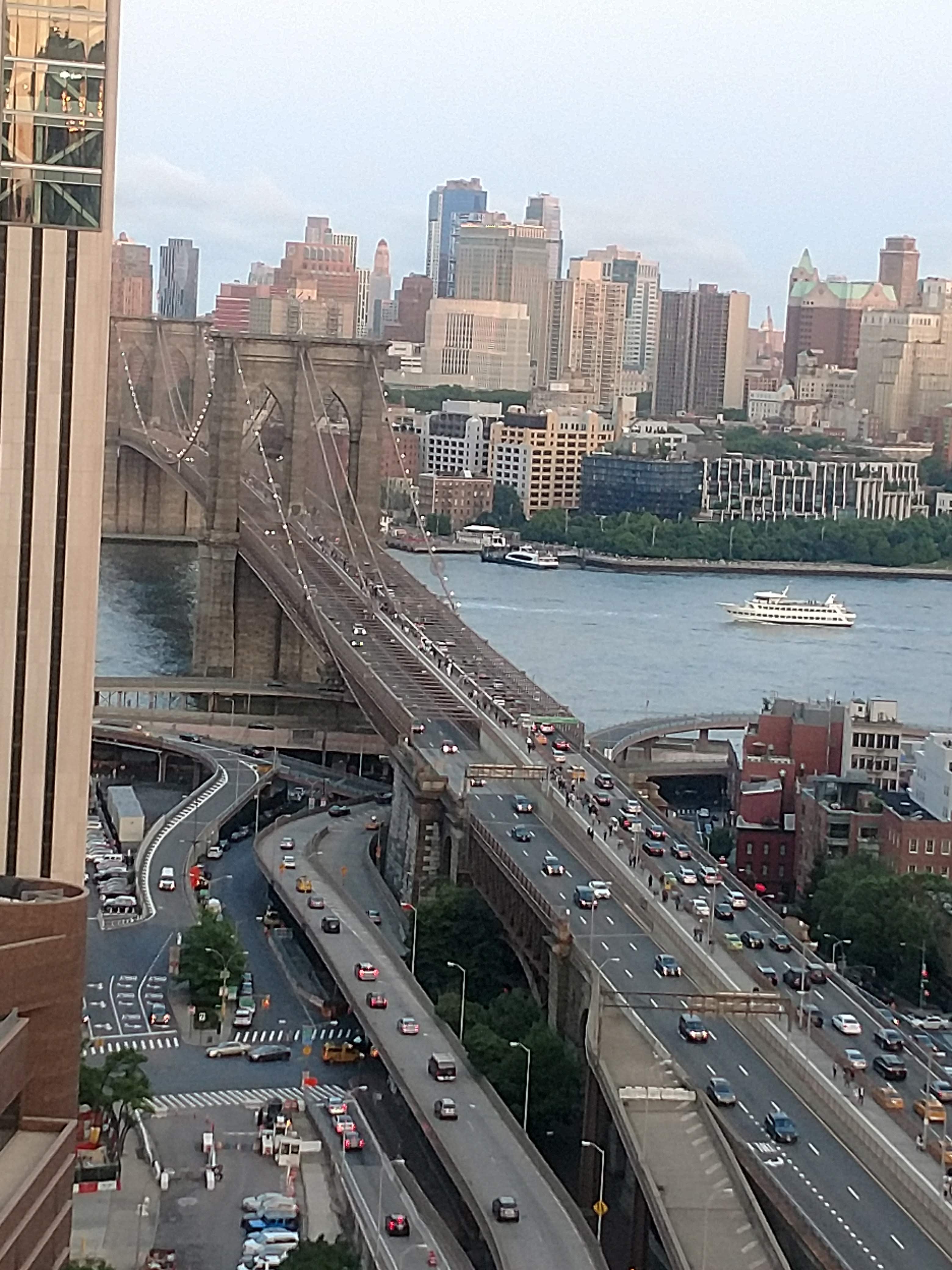 Brooklyn Bridge from the Borough President's Office